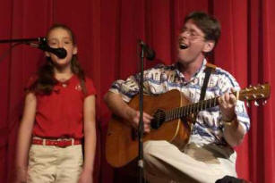 Emily and Ty Curtis performing